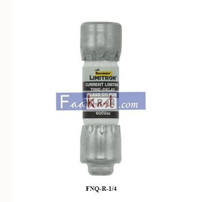 Picture of FNQ-R-1/4  EATON  FUSE CARTRIDGE 1.25A 600VAC 5AG