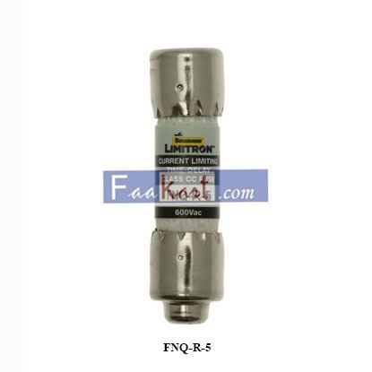 Picture of FNQ‐R‐5  EATON  Industrial & Electrical Fuses 600VAC 5A Time Delay CC Tron