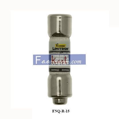 Picture of FNQ‐R‐15  EATON  FUSE, 15A, 600V, TIME DELAY