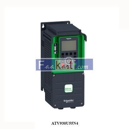 Picture of ATV930U55N4 SCHNEIDER  variable speed drive, Altivar Process ATV900, ATV930, 5.5kW, 400 to 480V, with braking unit, IP21