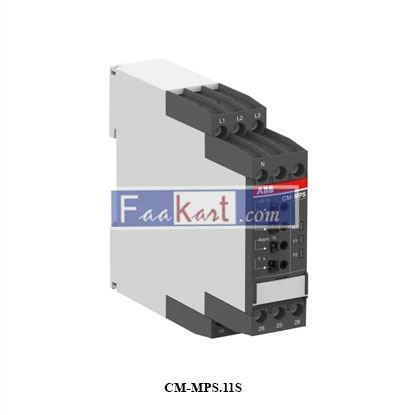Picture of 1SVR730885R1300 ABB CM-MPS.11S Three-phase monitoring relay
