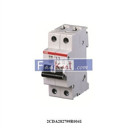 Picture of 2CDA282799R0041  ABB  M202-4A Miniature Circuit Breaker - 2P - 4 A