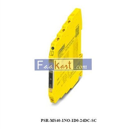 Picture of PSR-MS40-1NO-1D0-24DC-SC PHOENIX CONTACT  2904954  Safety Relays