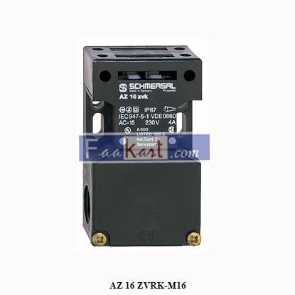 Picture of AZ 16 ZVRK-M16  SCHMERSAL  Safety switch 101152094