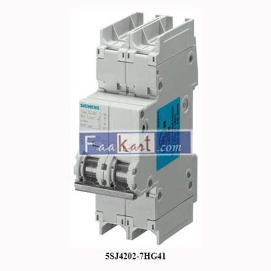 Picture of 5SJ4202-7HG41 SIEMENS Miniature circuit breaker