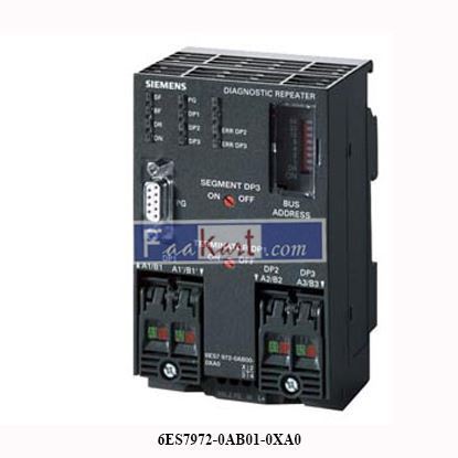 Picture of 6ES7972-0AB01-0XA0 SIEMENS DIAGNOSTIC REPEATERS