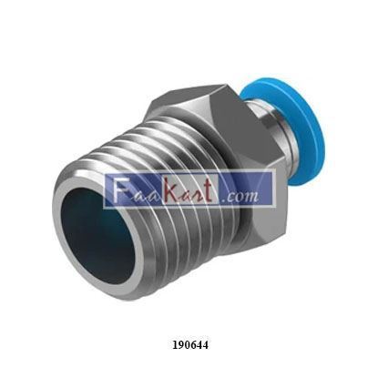 Picture of QS-1/4-4  FESTO Push-in fitting 190644