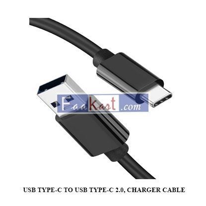 Picture of USB TYPE-C TO USB TYPE-C 2.0, CHARGER CABLE 1 METER