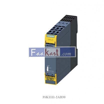 Picture of 3SK1111-2AB30  SIEMENS Single-Channel Safety Relay