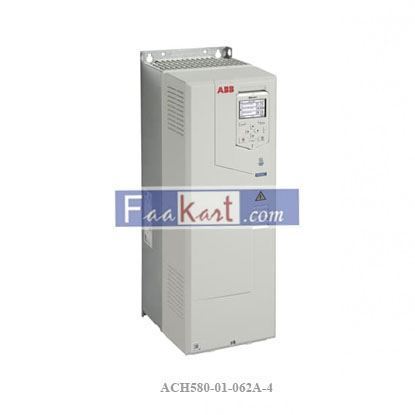 Picture of 3AUA0000080523  ABB   LV AC wall-mounted drive for HVAC, IEC: Pn 30 kW, 62 A, 400 V, UL: Pld 40 Hp, 52 A (ACH580-01-062A-4)