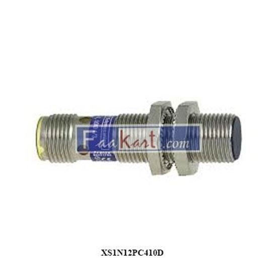 Picture of XS1N12PC410D  SCHNEIDER   Inductive sensor XS1 M12, L48mm, brass, Sn2mm, 12..24VDC, M12