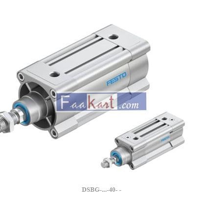 Picture of DSBG-...-40- - FESTO ISO cylinder 1645477  DSBG-40-250-PPVA-N3T1