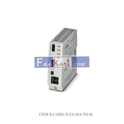 Picture of CBM E4 24DC/0.5-10A NO-R PHOENIX CONTACT Electronic circuit breaker 2905743