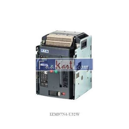 Picture of IZM97N4-U32W  EATON Circuit-breaker, 4p, 3200 A, AF  126687