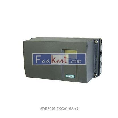 Picture of 6DR5020-0NG01-0AA2  SIEMENS  SMART ELECTROPNEUMATIC POSITIONER FOR PNEUMATIC LINEAR AND PART-TURN ACTUATORS