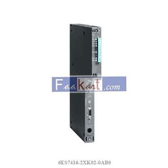 Picture of 6ES7416-2XK02-0AB0 SIEMENS PLC MODULE