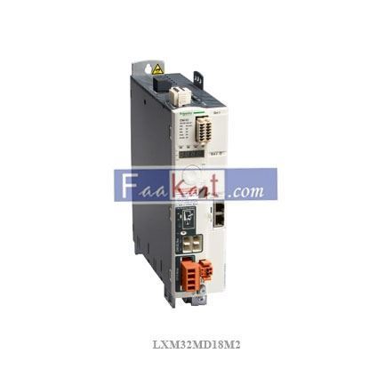Picture of LXM32MD18M2 Schneider Motion Servo drive, Lexium 32, 10A, single phase, supply voltage 115 to 230V, 0.5 to 1kW