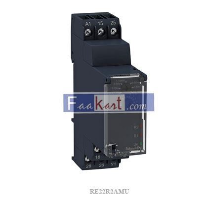 Picture of RE22R2AMU SCHNEIDER  Dual-function relay