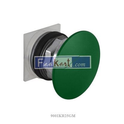 Picture of 9001KR25GM SCHNEIDER 9001K Series, Green Push Button Head, Momentary, 31mm Cutout