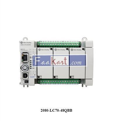 Picture of 2080-LC70-48QBB  ALLEN BRADLEY  Micro870 EtherNet/IP Controller