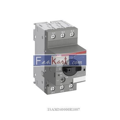 Picture of 1SAM340000R1007 ABB  MS132-2.5T Circuit Breaker for Primary Transformer Protection 1.6 ... 2.5 A