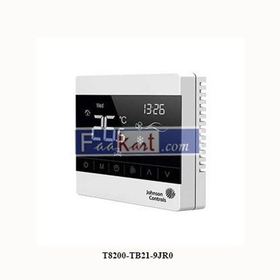 Picture of T8200-TB21-9JR0  Johnson Controls SERIES TOUCH SCREEN THERMOSTAT