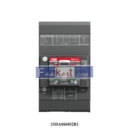 Picture of 1SDA066802R1 ABB  C.BREAKER XT1B 160 TMD 32-450 3p F F