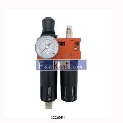 Picture of FRL 1/4 1226054 METAL WORK FILTER / REGULATOR & LUBRICATOR
