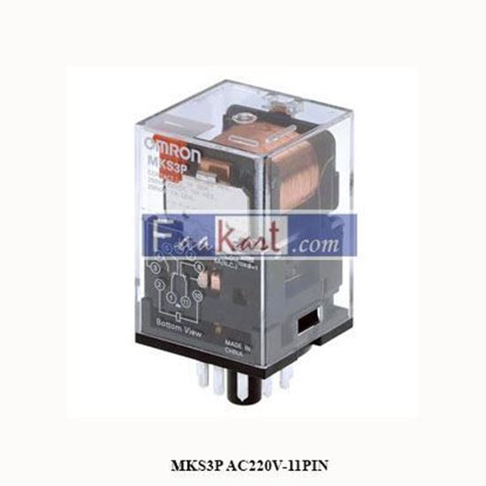 Picture of MKS3P AC220V-11PIN  OMRON  General-purpose Relay