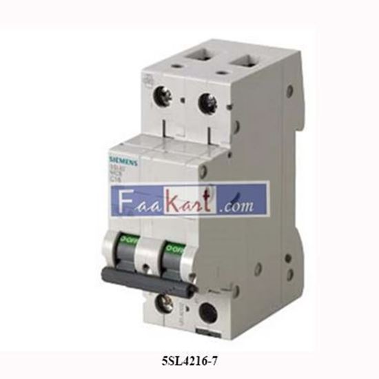 Picture of 5SL4216-7 SIEMENS  Miniature circuit breaker
