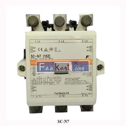 Picture of SC-N7 Fuji  Magnetic Contactors, 3 Pole