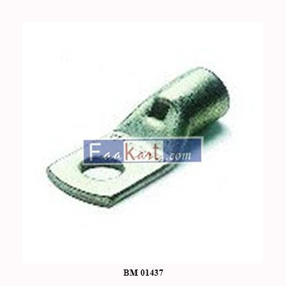Picture of BM 01437 ring tube; M8; 10mm2; crimped; for cable; non-insulated; 8.5mm