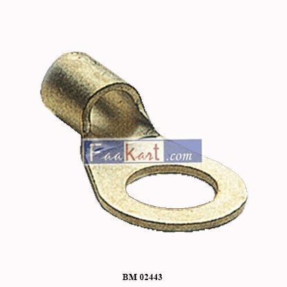 Picture of BM 02443 Tip: ring; M10; 10mm2; crimped; for cable; non-insulated; tinned