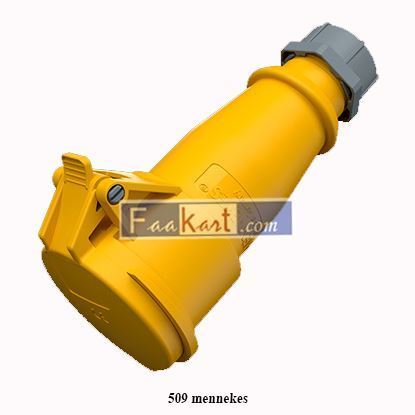 Picture of Mennekes 509 YELLOW POWER CONNECTOR