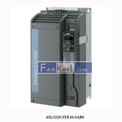Picture of 6SL3220-3YE40-0AB0  SIEMENS   SINAMICS G120X RATED POWER