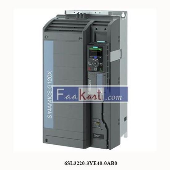 Picture of 6SL3220-3YE40-0AB0  SIEMENS   SINAMICS G120X RATED POWER