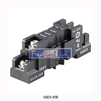 Picture of SM2S-05B IDEC One-touch S socket, surface wiring type