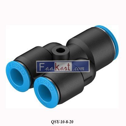 Picture of QSY-10-8-20 FESTO Push-In Y-Connector 130814
