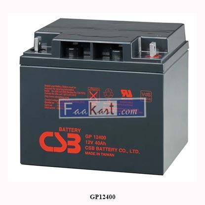 Picture of GP12400 - Re-battery: acid-lead; 12V; 40Ah