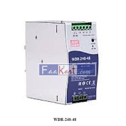 Picture of WDR-240-48   MEAN WELL DIN Rail Power Supplies