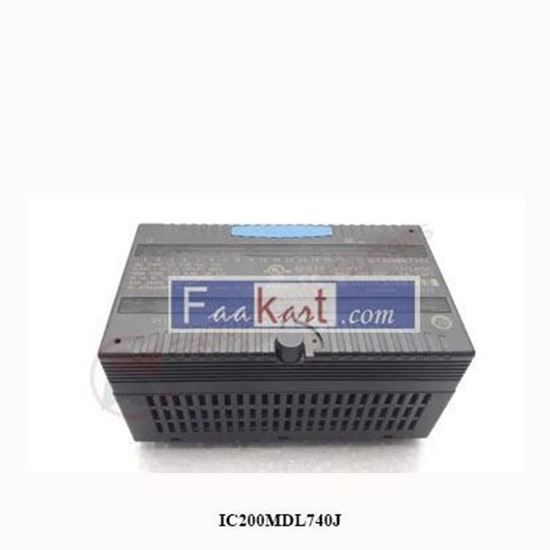 Picture of IC200MDL740J  GE  Output Module Supply