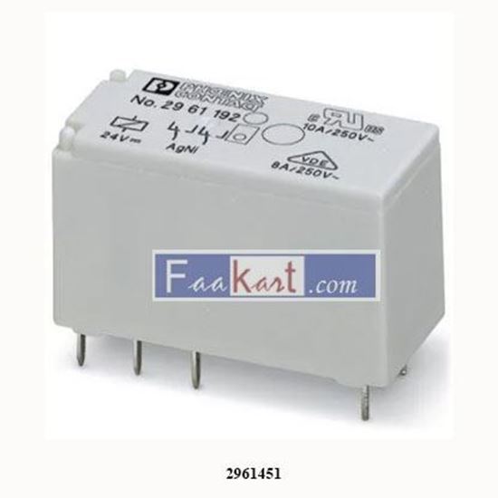 Picture of 2961451  REL-MR-230AC/21-21   PHOENIX CONTACT  Plug-in miniature power relay