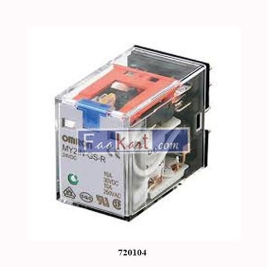 Picture of MY4IN-D2-GS-R DC24 OMRON RELAY 720104