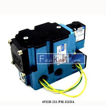 Picture of 6511B-211-PM-111DA  MAC  4/2-way single solenoid piloted valve