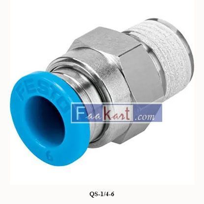 Picture of 153003   QS-1/4-6  FESTO  Push-in fitting