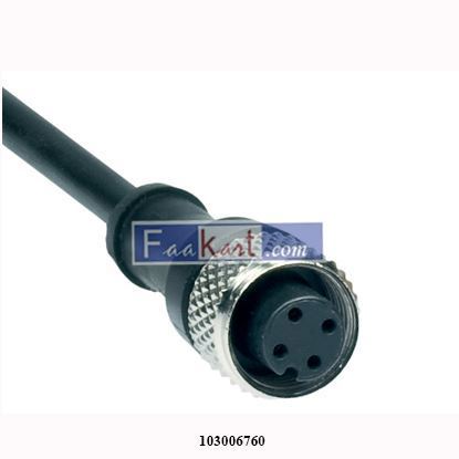 Picture of A-K4P-M12-S-G-5M-BK-1-X-A-4 SCHMERSAL Pre-wired cable 103006760