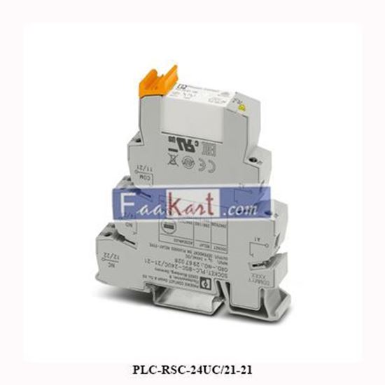 Picture of PLC-RSC- 24UC/21-21 PHOENIX CONTACT - Relay module 2967073