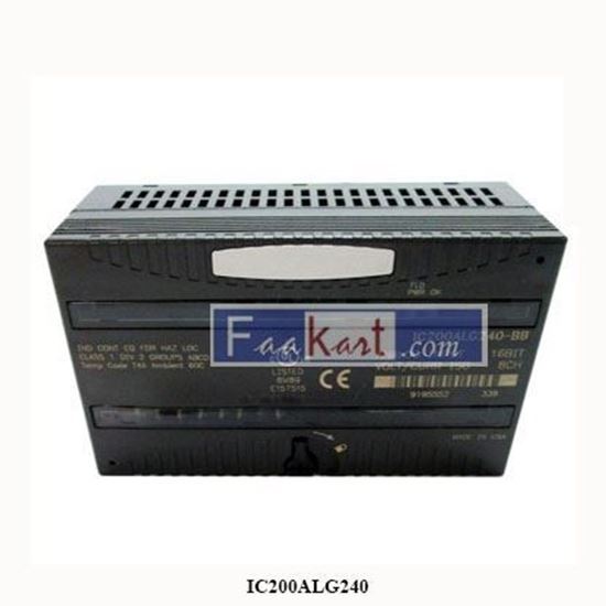Picture of IC200ALG240   GE FANUC  INPUT MODULE