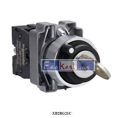 Picture of XB2BG21C   SCHNEIDER   Key selector switch