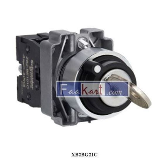 Picture of XB2BG21C   SCHNEIDER   Key selector switch